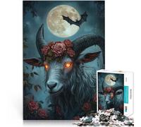 Puzzle de 1000 Piezas para Adultos Oveja desafortunada Alivia el estrés Vacaciones en casa Matar el Tiempo Apto para Parejas 38x26cm