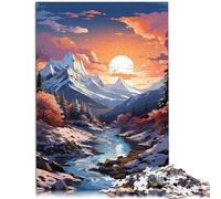 Puzzle de 1000 piezas para adultos, paisaje de anime, 26 x 38 cm, juego sofisticado y familiar para adolescentes a partir de 14 años