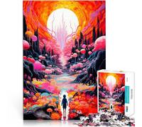 Puzzle de 1000 Piezas para Adultos Paisaje Maravilloso Entrena tu Cerebro y Tus Manos Decoración de Pared cumpleaños y Navidad 38x26cm