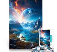 Puzzle de 1000 Piezas para Adultos Paisajes celestiales Juguetes educativos de Aprendizaje Juegos Familiares Ideas de Regalos 38x26cm