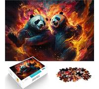 Puzzle de 1000 piezas para adultos Panda Quién conoce Kung Fu Juegos Juguetes Regalo 50x70cm Decoración Interior Único y Regalos para adolescentes de 14 años y más