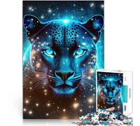Puzzle de 1000 Piezas para Adultos Pantera Nebulosa Mística Juegos educativos Decoración del hogar Regalo para cumpleaños 52x38cm