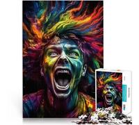 Puzzle de 1000 Piezas para Adultos Paranoia Juego Familiar para aliviar el estrés: desafío difícil Grandes Regalos y Juguetes 52x38cm