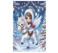 Puzzle de 1000 piezas para adultos, pequeño ángel lindo rompecabezas para niños, regalo de madera, juego familiar divertido (78×53cm)