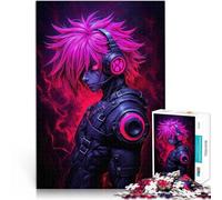 Puzzle de 1000 Piezas para Adultos Personaje de Anime Juego Familiar para aliviar el estrés: desafío difícil Buen Regalo 38x26cm