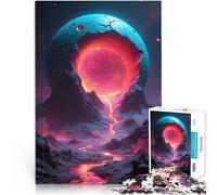 Puzzle de 1000 Piezas para Adultos Portal Cósmico Juguetes adictivos Que desafían la Inteligencia Cerebral Obra de Arte 38x26cm