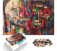 Puzzle de 1000 Piezas para Adultos Puede Juguetes adictivos Que desafían la Inteligencia Cerebral Juego de desafío único 52x38cm
