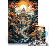Puzzle de 1000 Piezas para Adultos Puente hacia la Serenidad Desafío difícil para aliviar el estrés Juego de desafío único 38x26cm