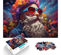 Puzzle de 1000 piezas para adultos, puzle de fantasía de colores "Viejo", decoración de pared, 38 x 52 cm, promueve el amor entre parejas para adolescentes a partir de 14 años