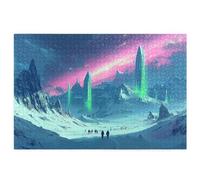 Puzzle de 1000 Piezas para Adultos, Puzzle 1000 Piezas Adultos, Medidas: 75 x 50 cm, Paisajes Rompecabezas Madera con Caja, Rompecabezas Desafiante, Puzzles Aurora para Home Decoration, Regalos, -3724