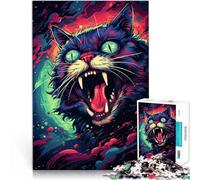 Puzzle de 1000 piezas para adultos Puzzle Animal Lynx Rompecabezas 50x70cm Regalos para amigos y familiares adecuados para adolescentes de 14 años y más