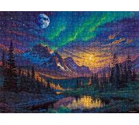 Puzzle de 1000 Piezas para Adultos, Puzzle de Madera, Rompecabezas de Gran Detalle y Colores Vibrantes - Un Desafío Divertido para Toda la Familia, Decor de Hogar, 75 x 50 cm historietas Aurora w0-533