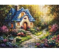 Puzzle de 1000 Piezas para Adultos, Puzzle de Madera, Rompecabezas de Gran Detalle y Colores Vibrantes - Un Desafío Divertido para Toda la Familia, Decor Hogar, 75 x 50 cm historietas Cabina-2 w0-535