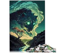 Puzzle de 1000 piezas para adultos Puzzle Familiar León, 38 x 52 cm, cada pieza es única, un juego familiar estimulante para jóvenes de 14 años