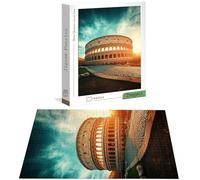 Puzzle de 1000 Piezas para Adultos, Roma Puzzle 1000 Piezas, Coliseo Rompecabezas Adultos con Caja, Medidas: 75x50 cm, Rompecabezas Madera para Toda la Familia, Decoration, Regalo Mujer H-4506