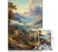 Puzzle de 1000 Piezas para Adultos, Romanticismo, Pintura V, decoración del hogar, Juego práctico para Mayores de 14 años (tamaño 50x75cm)