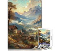 Puzzle de 1000 Piezas para Adultos, Romanticismo, Pintura V, para Familia, Divertido Regalo para Mayores de 14 años (tamaño 38x26cm)