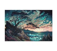 Puzzle de 1000 piezas para adultos, rompecabezas de hermosa mañana, juego de descompresión, rompecabezas de juguetes, regalos de cumpleaños (75 x 50 cm)
