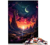 Puzzle de 1000 piezas para adultos, rompecabezas del fin del mundo, juguetes, regalo, 26 x 38 cm, adecuado como decoración de escritorio, adecuado para jóvenes a partir de 14 años