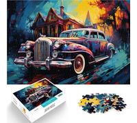 Puzzle de 1000 piezas para adultos, rompecabezas educativos para aprender a auto, ayuda al cerebro a entrenar juguetes adictivos y promover la paciencia, 26 x 38 cm