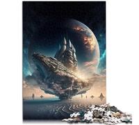 Puzzle de 1000 piezas para adultos Sailing Across The Galaxy Puzzle Imposible 50 x 70 cm es ideal como regalo para toda la familia para adolescentes de 14 años y más