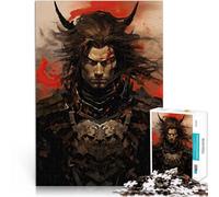 Puzzle de 1000 Piezas para Adultos Samurai Desafiante de completar, Pero Divertido y Gracioso. Colección de Artistas, Bellas Artes 38x26cm