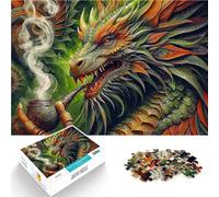 Puzzle de 1000 Piezas para Adultos Serenidad de brasas etéreas Juguete de desafío de Juego Educativo Regalos de Amigo Secreto 38x26cm