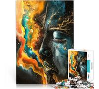 Puzzle de 1000 Piezas para Adultos Soberanía Cósmica Juego Familiar para aliviar el estrés: desafío difícil Obra de Arte 75x50cm