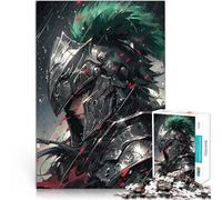Puzzle de 1000 Piezas para Adultos Soldado Espartano Anime para el Juguete de desafío de Juego Educativo Decoración 38x26cm