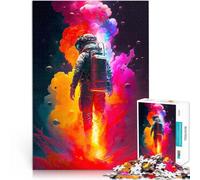Puzzle de 1000 Piezas para Adultos Solo en el Espacio Ayuda al Cerebro a ejercitar Juguetes adictivos para Cultivar la Paciencia. Ideas de Regalos 38x26cm