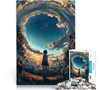 Puzzle de 1000 Piezas para Adultos Soñando con Las Estrellas más allá Difícil Difícil Cada Pieza es única: un desafiante y Divertido Juego Familiar 38x26cm