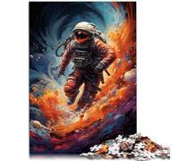 Puzzle de 1000 piezas para adultos Space Surfer Colorido Juegos Divertidos para toda la Familia 26x38cm Fortalece el amor entre parejas para adolescentes a partir de 14 años