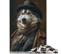 Puzzle de 1000 piezas para adultos The Noble Husky Puzzles 1000 piezas Rompecabezas de cartón - Rompecabezas relajantes - Rompecabezas 38x26 cm/1000 piezas