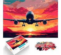 Puzzle de 1000 Piezas para Adultos Un avión Ayuda al Cerebro a ejercitar Juguetes adictivos para Cultivar la Paciencia. Apto para Parejas 75x50cm