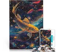 Puzzle de 1000 Piezas para Adultos Un bagre Gigante Nada en el Arte Entrena tu Cerebro y Tus Manos decoración de Pared 38x26cm