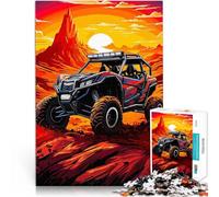 Puzzle de 1000 Piezas para Adultos Vehículos Todo Terreno Entrena tu Cerebro y Tus Manos Actividades Divertidas en casa, Regalos de cumpleaños, Regalos de Viaje, 38x26cm