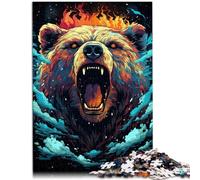 Puzzle de 1000 piezas para adultos, violento y colorido, juego práctico que mejora la memoria para adolescentes a partir de 14 años, 26 x 38 cm