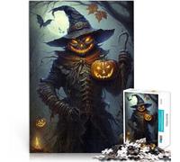 Puzzle de 1000 Piezas para Adultos Víspera de Todos los Santos para el Juguete de desafío de Juego Educativo Mejorar la Memoria 75x50cm