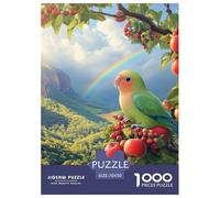 Puzzle De 1000 Piezas Parrot Desafíos Extra Divertidos Pasatiempo Creativo Cute Little Bird Juego Familiar Regalo para Adultos Y Niños Mayores De 12 Años 70x50cm/1000pcs
