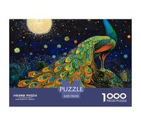Puzzle De 1000 Piezas, pavoPuzzle para Adultos, Impossible Rompecabezas, Colorido Juego De Habilidad para Toda La Familia, The King of The Birds 70x50cm/1000pcs