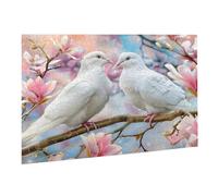 Puzzle de 1000 Piezas,Rompecabezas Adultos,Imposible,Difícil,Desafiante,Juegos de Rompecabezas DIY Toda la Familia,Regalos Mujeres,Regalos Hombres,Pasatiempo Creativo,Tema: Paloma Blanca Animal K0F-1