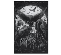 Puzzle de 1000 piezas, rompecabezas de mitos vikingos para adultos y niños, rompecabezas de madera para adultos, regalos, 78 x 53 cm