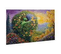 Puzzle de 1000 Piezas, Rompecabezas para Adultos, Imposible, Difícil, Desafiante, Juegos de Rompecabezas DIY Toda la Familia, Regalos para Mujeres, Pasatiempo Creativo,Abstracción Pareja fr0-897