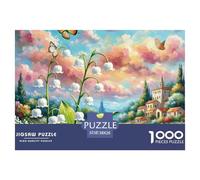 Puzzle De 1000 Piezas, Rompecabezas para Adultos, Rompecabezas Impossible, Juego De Habilidad para Toda La Familia, Rompecabezas Colorido, Juego De Lilyof The Valley,Natural Wonders 38x26cm/1000pcs