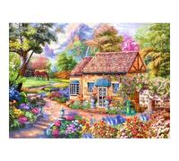 Puzzle de 1000 piezas, rompecabezas para adultos, un rompecabezas desafiante, juegos de rompecabezas para toda la familia, regalos para mujeres, regalos para hombres, tema: dulce hogar