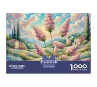Puzzle De 1000 Piezas, Rompecabezas Para Adultos, Un Rompecabezas Desafiante, Juegos De Rompecabezas Para Toda La Familia, Regalos Para Mujeres, Regalos Para Hombres, Tema: Verbena(rural Scenery) 70x5