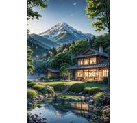 Puzzle de 120 Piezas para Adultos, Estanque de Woods Villa 29.7x21cm, Rompecabezas 120 Piezas Adultos, Juego Antiestrés y Desafío de Creatividad, Regalo para Noches de Juego