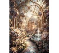 Puzzle de 120 Piezas para Adultos, Invernadero Antiguo 29.7x21cm, Rompecabezas 120 Piezas Adultos, Juego Antiestrés y Desafío de Creatividad, Regalo para Noches de Juego