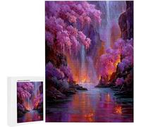 Puzzle de 1314 Piezas Puzzle Adultos 75 x 50cm Juego Educativo Rompecabezas para Adultos y niños a Partir de 14 Años, Regalo Creativo para la Relajación - Mujer Flor PjY3468 K-2