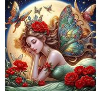 Puzzle de 150 Piezas para Adultos y Niños, Hada de Las Mariposas 150 Piezas Rompecabezas Adultos, DIY Entretenimiento Creativo, Divertido, Juego de Habilidad para Toda La Familia